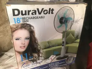 Duravolt Rechargeable Fan