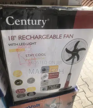 Century Rechargeable Standing Fan