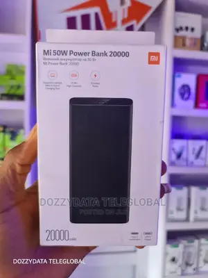 Redmi 20000mah
Mi 50W Power Bank That Charges Laptop