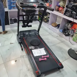 2.5hp Treadmill With Massager Dumbbells Twister, Incline