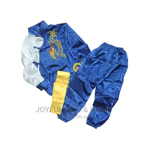 Three PSC Long Sleeve Chinese Boys Costume -Blue and White