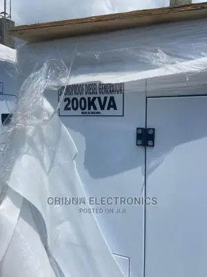Brand New Perkins 200kva Soundproof Silent Lister Generator