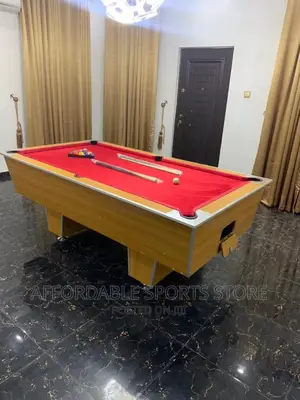 7ft New Beautiful Red Colour Local Snooker Table