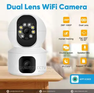 Dual Lens Wifi Camera