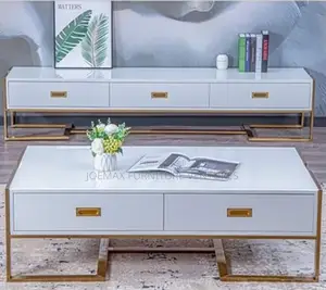 Turkish Tv Stand Set With Center Table.