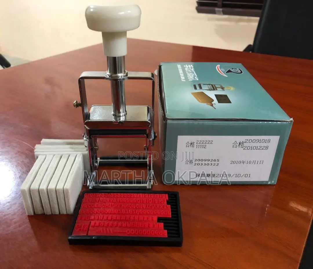 Hand-Held Stamp Coding Machine