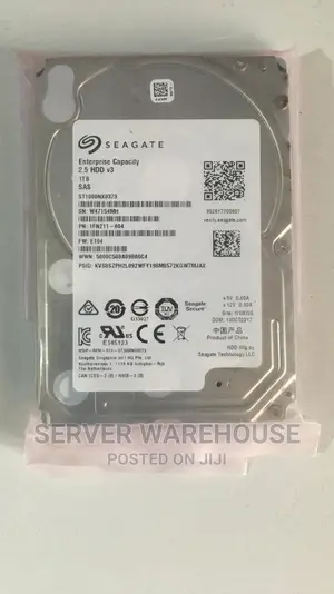 Seagate 2.5 Inches 1TB Sas Drive
