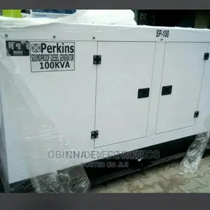 Brand New Perkins 100kva Soundproof DIESEL Lister Generator