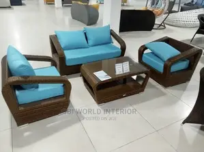 Garden Basket Chair Set