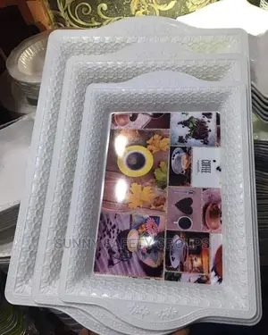 Quality Unbreakable Fancy Tray, for , and Fruits