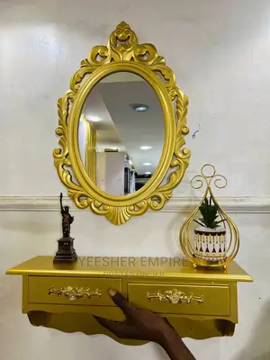 Mirror Wall Console Set
