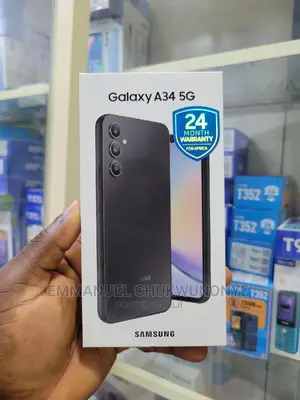 New Samsung Galaxy A34 5G 128 GB Black