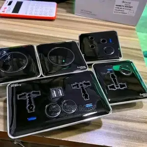 Switch and Socket Black All