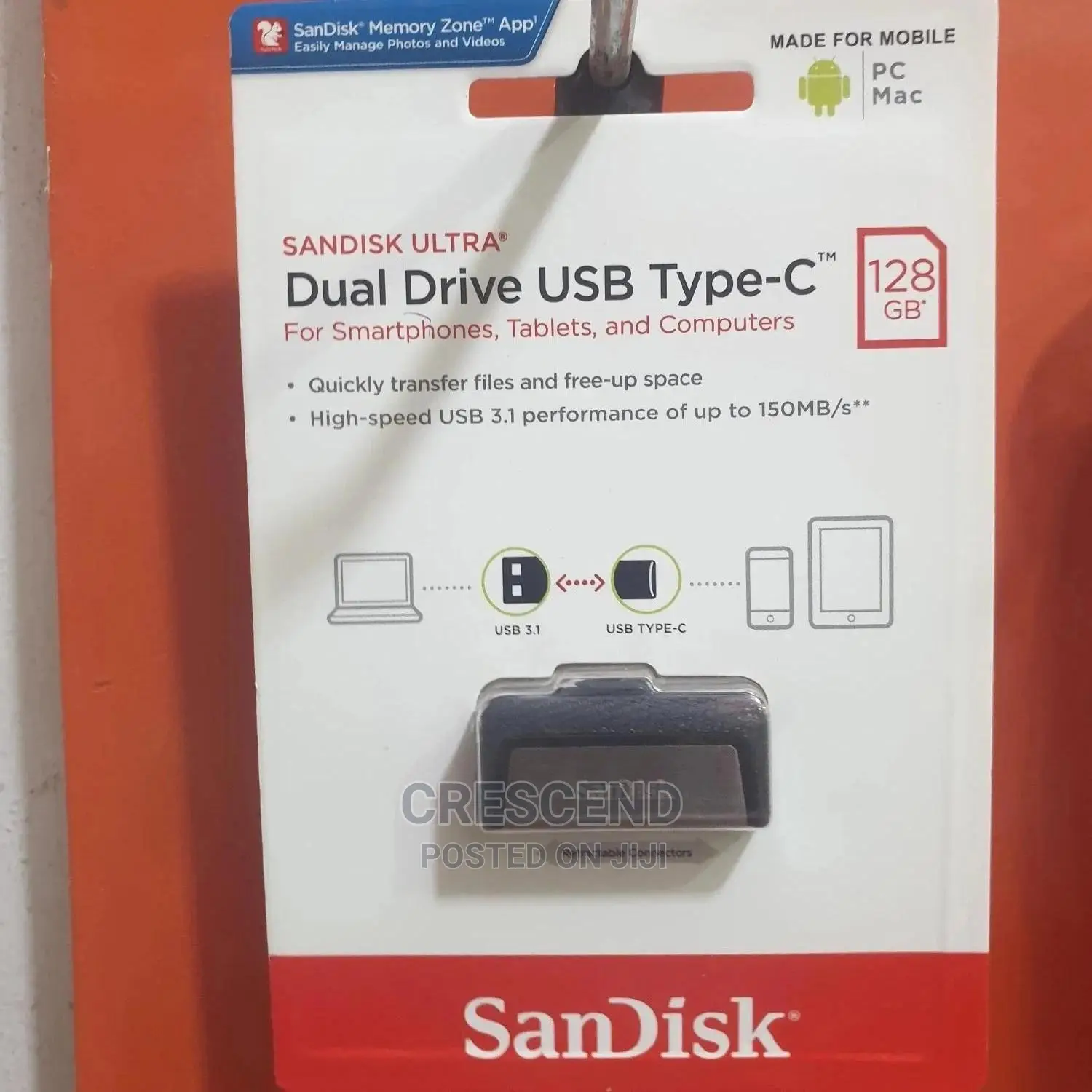 128gb Type-C Otg Flash Drive