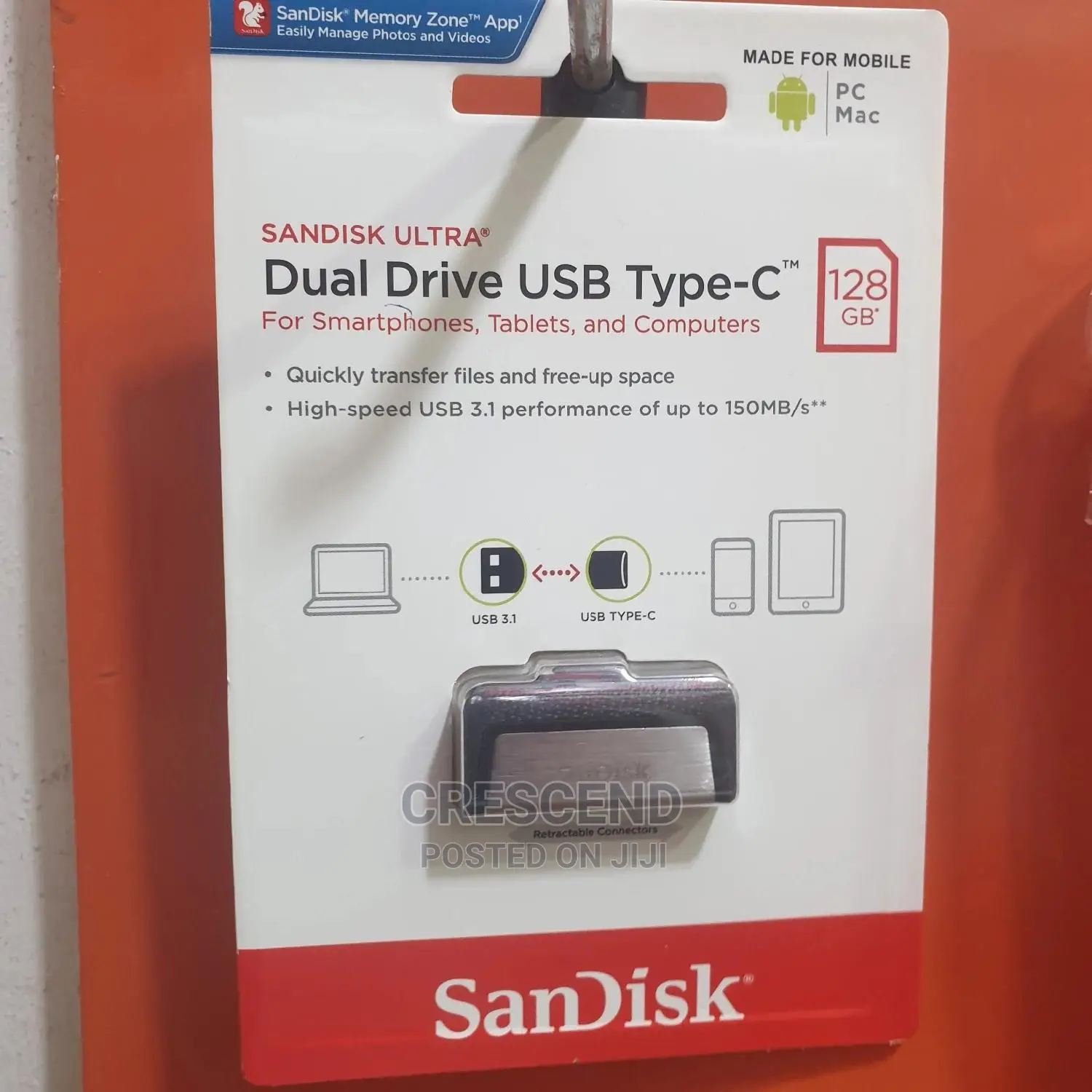 128gb Type-C Otg Flash Drive