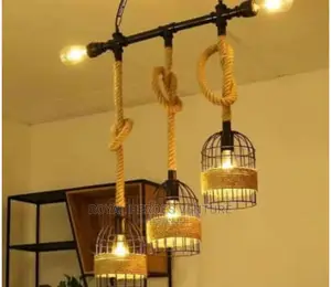 3in1 Rope Pendant Light
