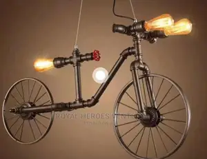A Bycicle Pendant Light