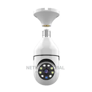 Wifi Bulb Camera 1080p Security - PTZ 360 Degree Panoramic