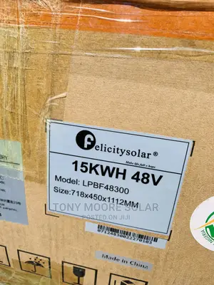 Lithium 15kwh 48v Felicity Battery Cartoon One