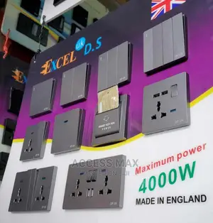 1.Gang 2 Gang 3 Gang Socket and Switche