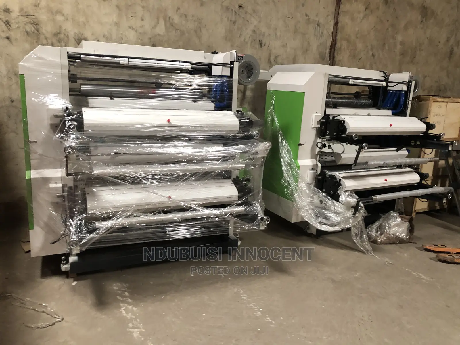 Two Colours Flexo Nylon Printing Machine