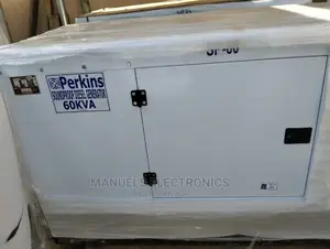 (60kva) Brand New Perkins Diesel Soundproof Generator 100%