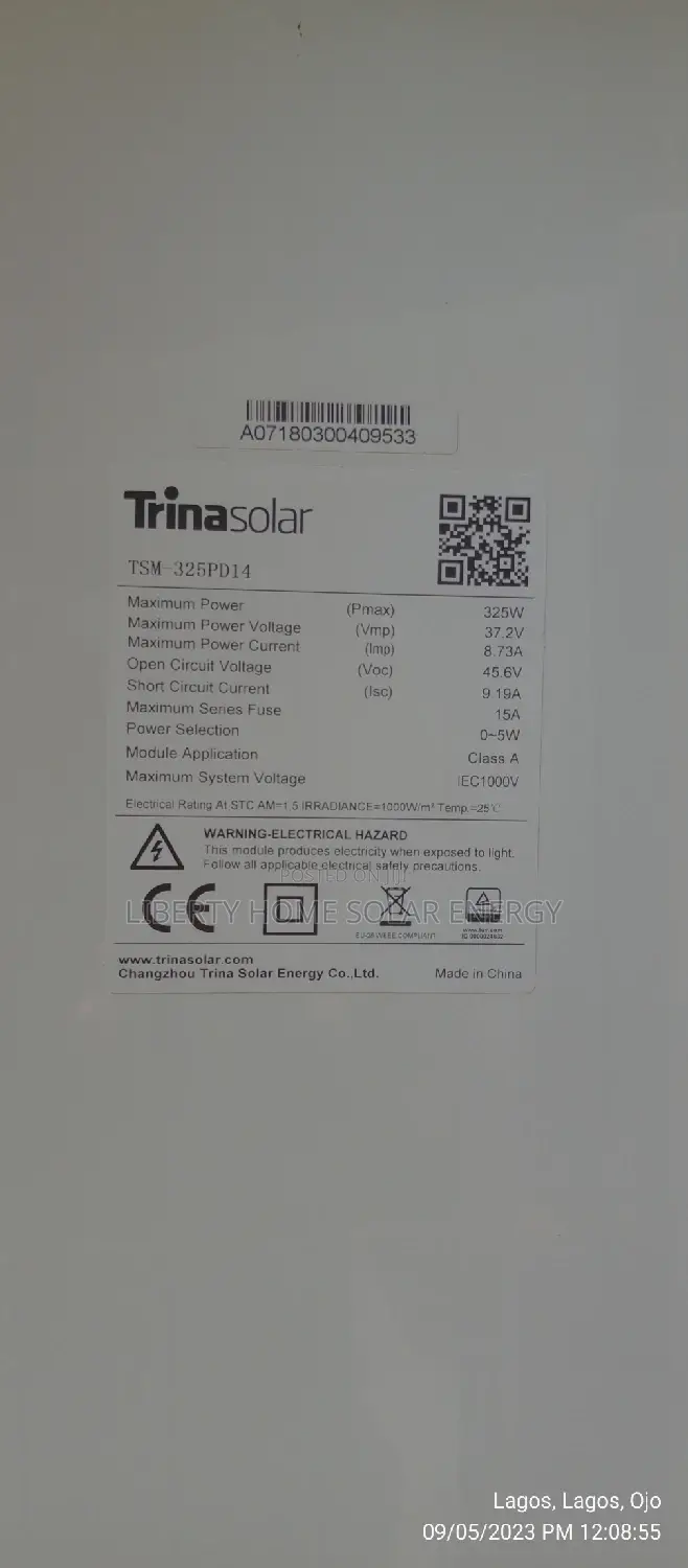 Trinar Solar Panel