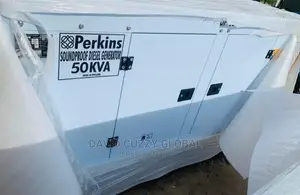 Original 50kva Perkins Soundproof Diesel Generator