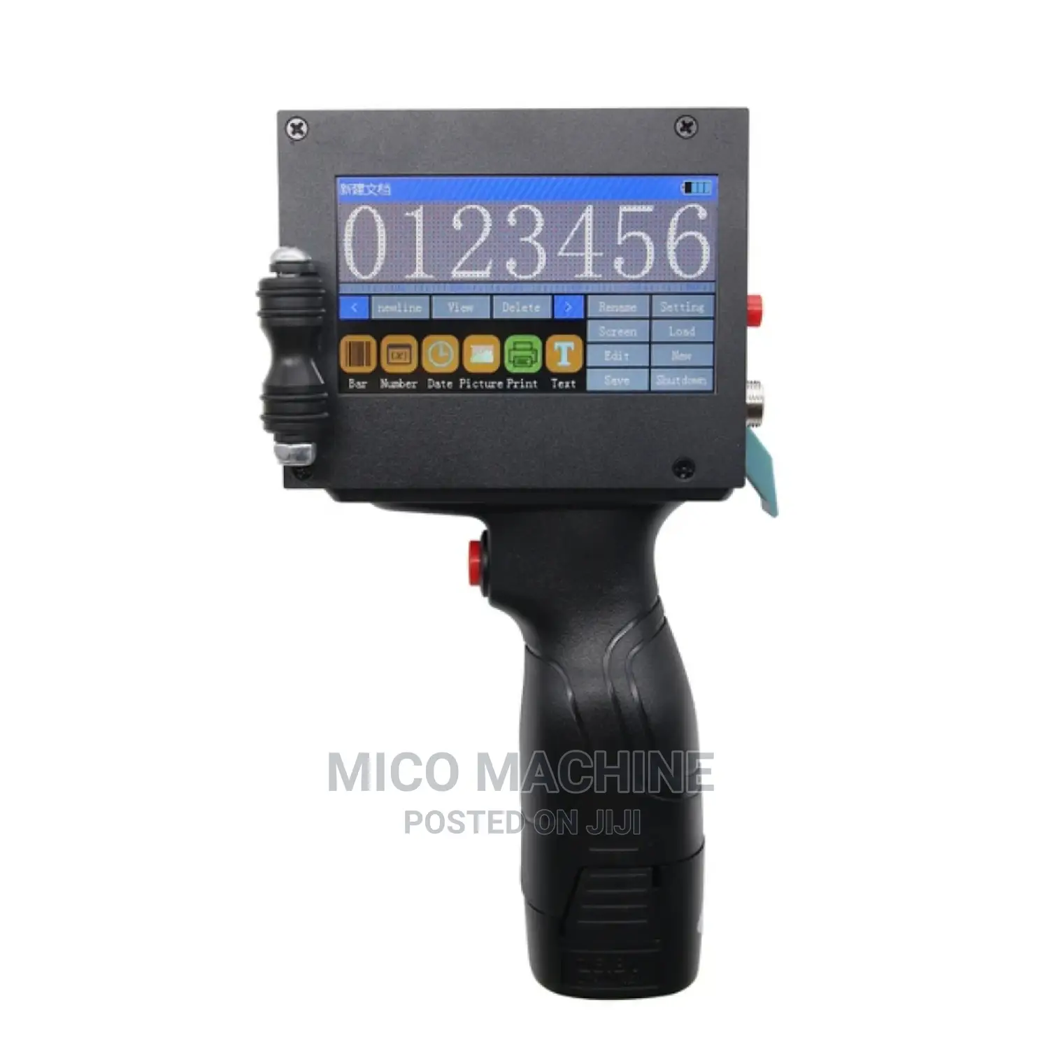 Handheld Inkjet Date Batch Code Printer Date Coding Machine