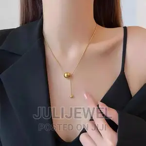 Ladies Ball Dropping Necklace