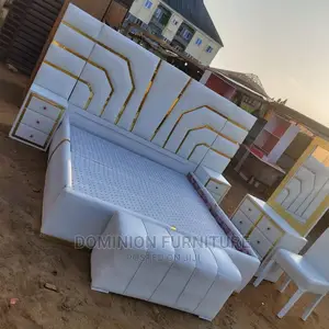 High Back Rest Padded Bedframe