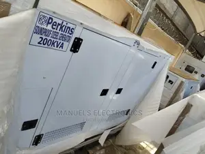 Brand New Perkins Diesel Soundproof Generator (200kva)100%