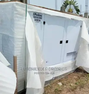 Brand New Perkins 300kva Soundproof Silent Lister Generator