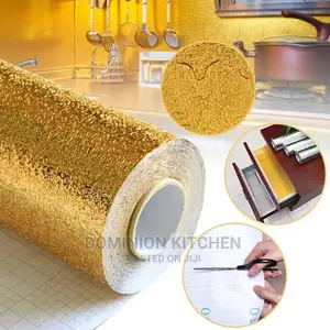Aluminium Foil Self Adhesive Wallpaper