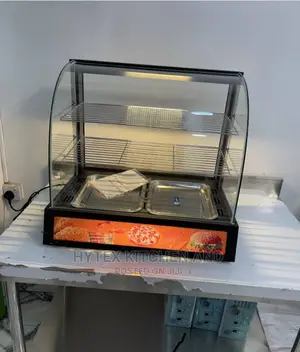 Red 2 Plate Food Warmer