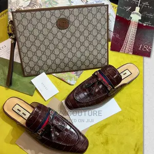 Original GUCCI Half Shoes Available in Store