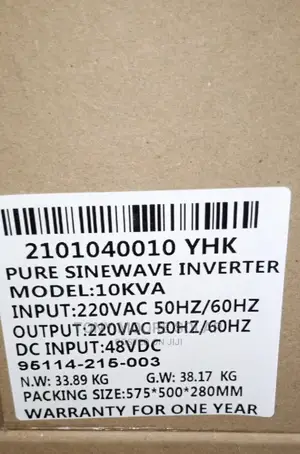 48v 10kva Yohako Inverter Standard