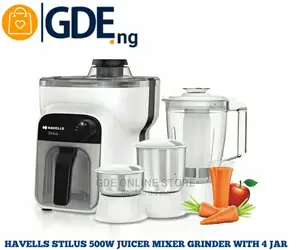 Havells Stilus 500W Juicer Mixer ,Grinder and Blender