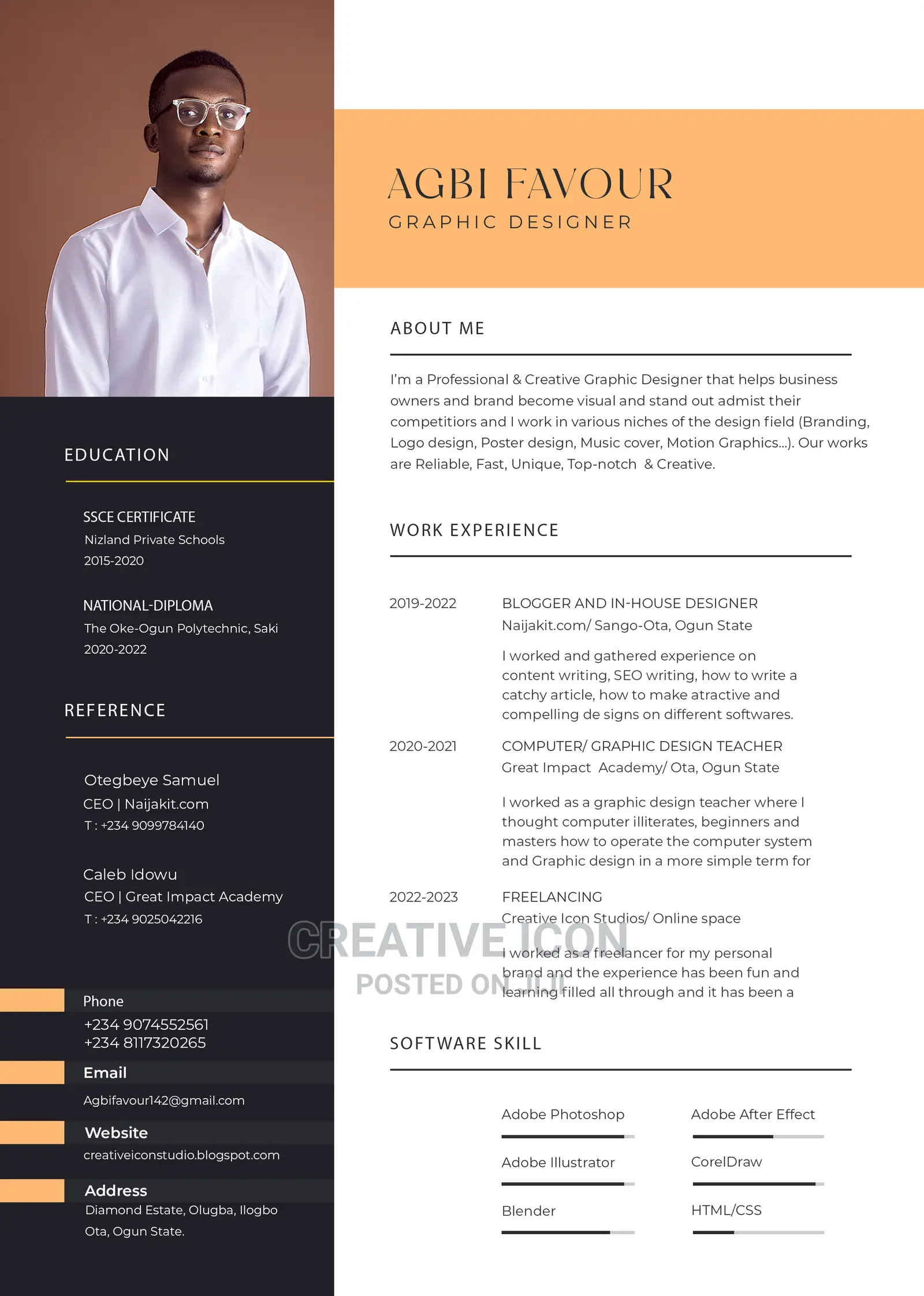 Content Creator/ Graphic Designer