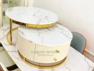 Marble Center Table (2in1)