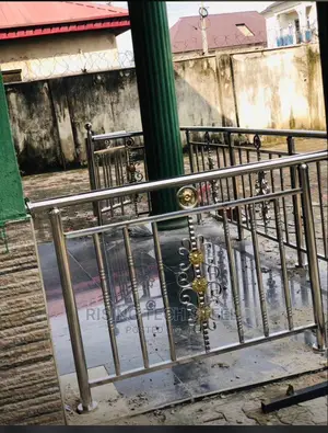 Stainless Handrail Flower Design