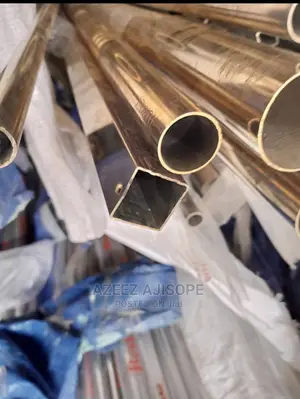 Stainless Steel Gold Pipe