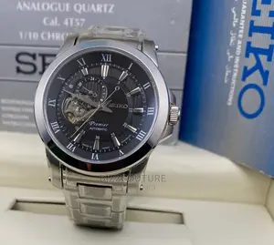 Original SEIKO Automatic Silver Steel Available in Store