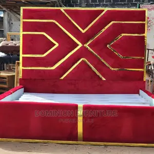 High Back Rest Padded Bedframe