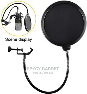 Flexible Microphone Pop Filter