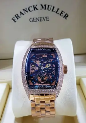 Original FRANCK MULLER Gold Chain Watch Available in Store