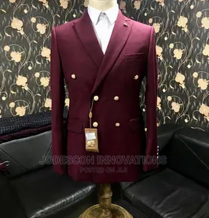 Double Breasted Tuxedo Suit