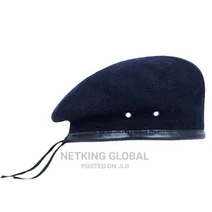 Officers Red and Black Beret