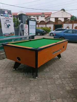 7ft Original Clean Classic Coin Snooker Table