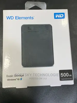 WD Elements 500gb External HDD